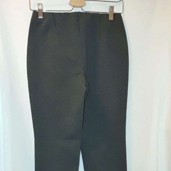 J. Jill Ponte Slim Leg Pull-on Pants Charcoal Gray Classic Casual New XXS Petite - Picture 3 of 9